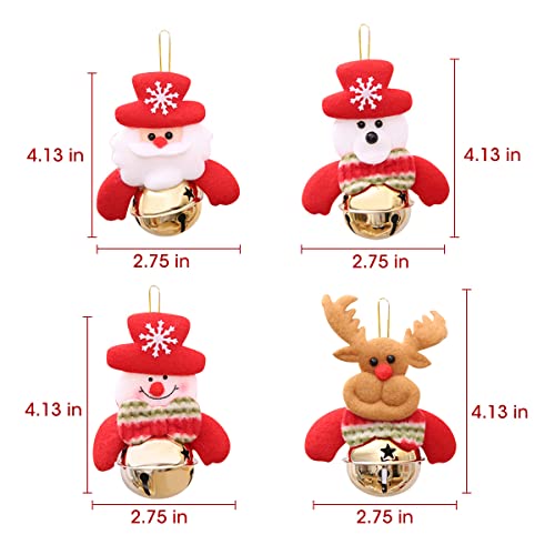 WUJOMZ ジングルベル クリスマスツリー オーナメント 8個セット 面白いクリスマスオーナメント 5