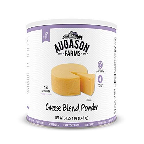 Augason Farms  チーズブレンドパウダー認定グルテンフリー長期食品貯蔵毎日の食事準備大缶 1
