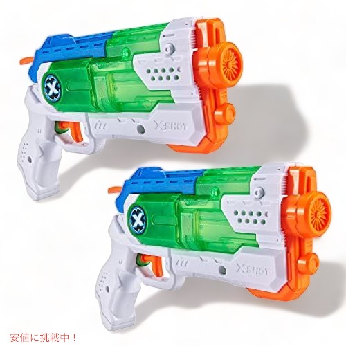 X-Shot Water Warfare Micro Fast-Fill Water Blaster（2 Pack） （2パック） 3
