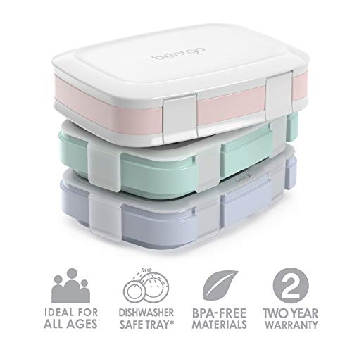 Bentgo ベントゴー Fresh 3パック ランチボックスセット  BPAフリー、電子レンジ&食器洗い機対応 3