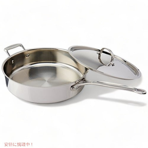 Cuisinart クイジナート 733-30H ソテー用鍋 蓋付き シェフクラシックステンレス ソテーパン アメリカーナがお届け! 1