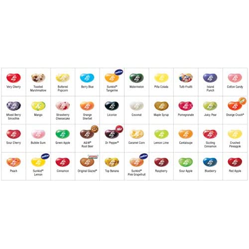 Jelly Belly 40フレーバークリアーギフトボックス 2