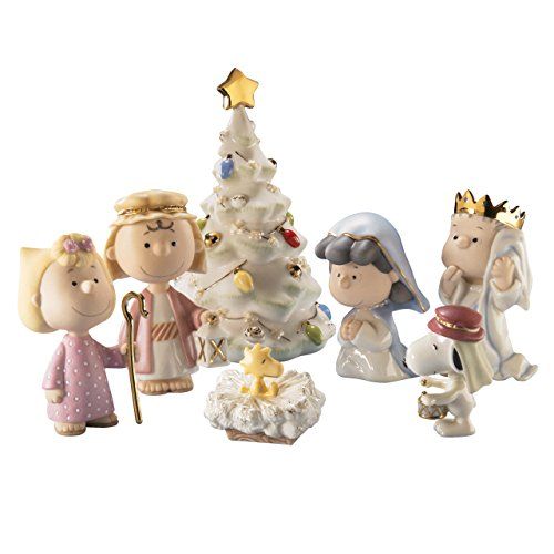 LENOX PEANUTS SNOOPY THE CHRISTMAS PAGEANT SET by Lenox  アメリカーナがお届け! 1