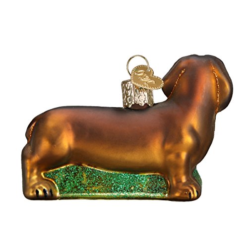 Old World Christmas Dog Collection ガラス吹きオーナメント クリスマスツリー ダックスフント用 モデル:12219 3
