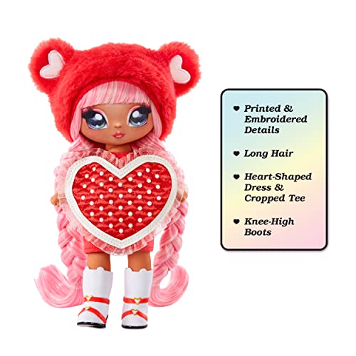 ナ！ナ！ナ！ サプライズ Valentina Moore - 赤いテディベアにインスパイアされた 7.5 インチ ファッションドール 3