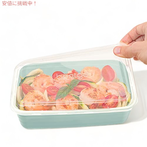Bentgo ベントゴー Prep 60ピース 食事準備キット 3コンパートメントコンテナ 電子レンジ対応(フローラルパステル) 4