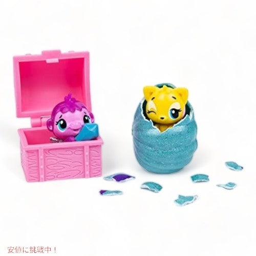 Hatchimals CollEGGtibles、コーラルキャッスルプレイセット 6