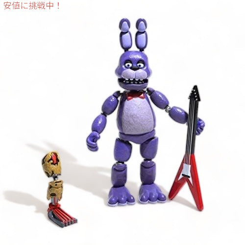 ファンコ POPファイブナイトアットフレディのアーティキュレートボニーアクションフィギュア、5インチ 3