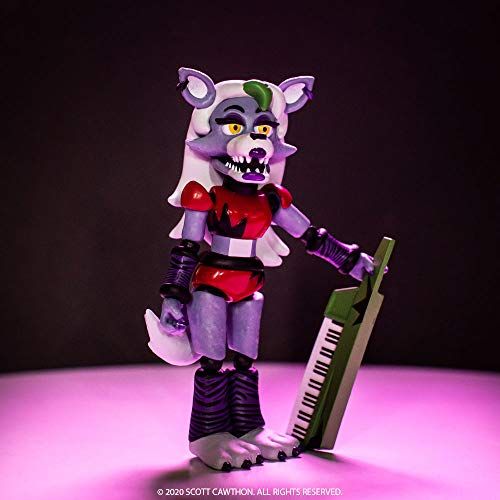 ファンコ アクションフィギュア ファイブナイツアットフレディーズ、セキュリティ違反-Roxanne Wolf、マルチカラー、5.5インチ 3