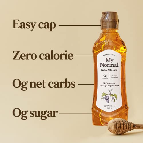 My Normal ケト アルロース - ゼロカロリー液体甘味料、1:1砂糖代替品 3