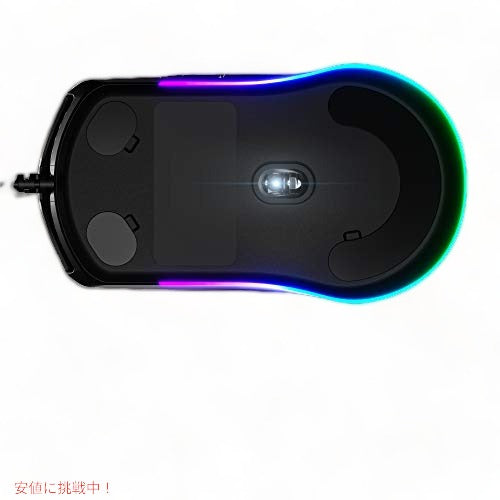 Steel Series Rival3 ゲーミングマウス-8,500CPITrueMoveコア光学センサー-6つのプログラム可能なボタン-スプリットトリガーボタン-ブリリアントプリズムRGB照明 3