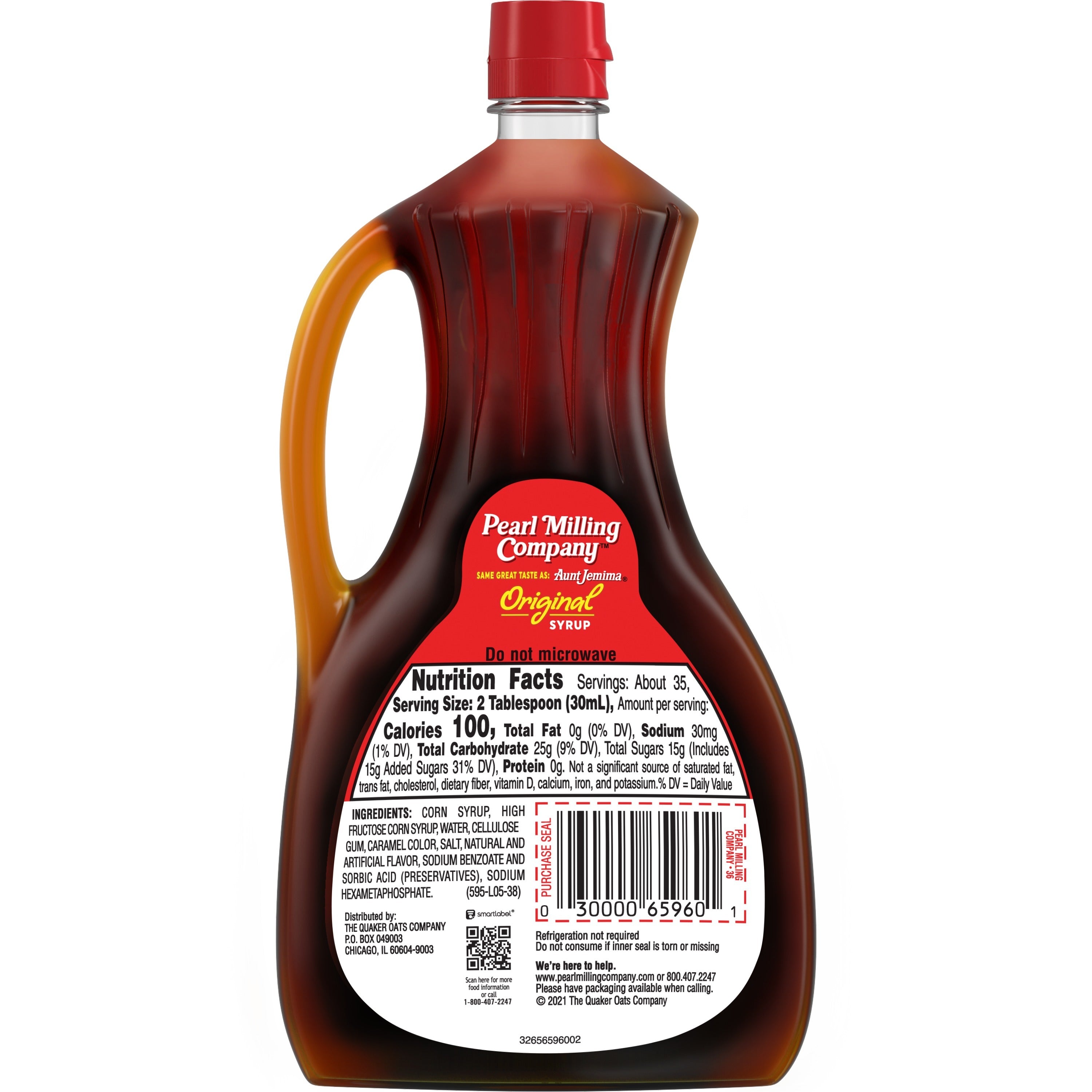 Pearl Milling Company Syrup Original 36 Fl Oz Bottle / パールミリングカンパニー シロップ [オリジナル] 1.06L 2