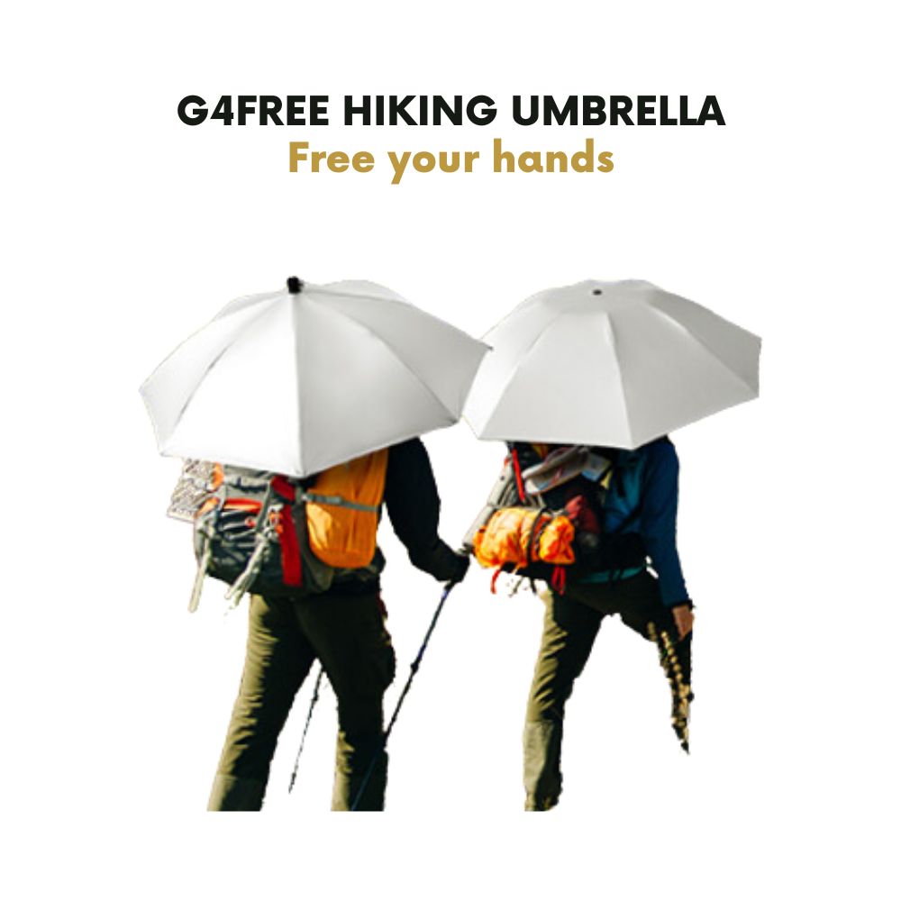 G4Free Liteflex ハイキングアンブレラ 折りたたみ傘 ミニ ブラック Hiking Umbrella Mini Black 7
