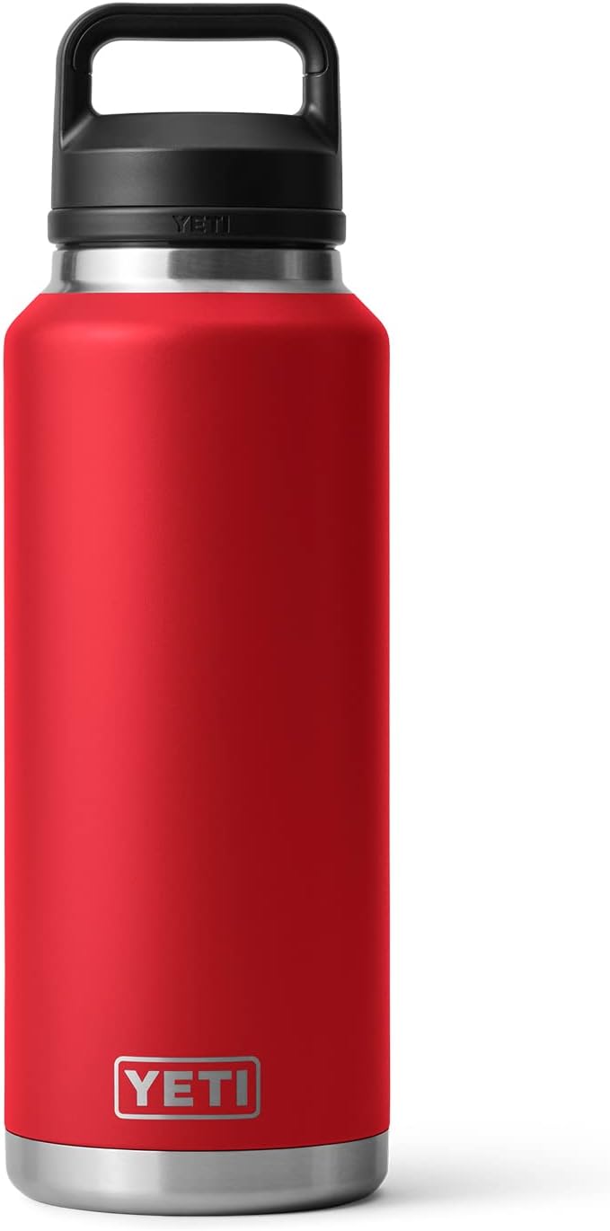＜限定カラー＞YETI Rambler 46 oz Bottle With Chug Cap Rescue Red / イエティ ランブラー 46oz ボトル チャグキャップ付き 3