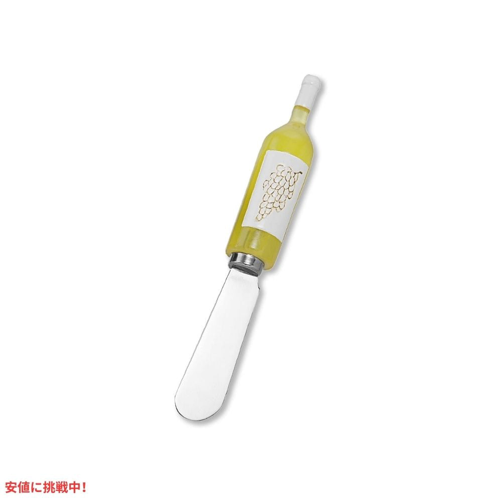 Wine Things バターナイフ アソートメント 4本セット 5インチ/12.7cm チーズスプレッダー バタースプレッダー Butter Spreader Knife Assorted 4-Piece 2