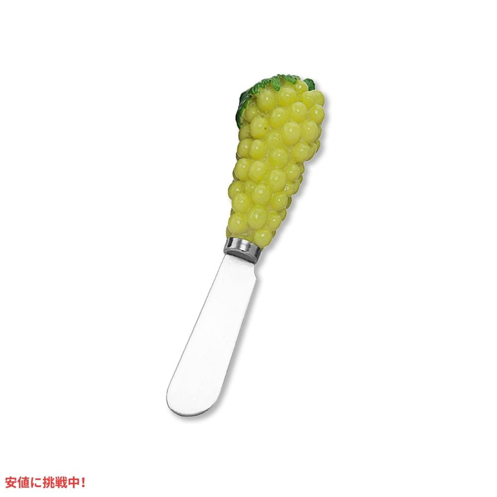 Wine Things バターナイフ アソートメント 4本セット 5インチ/12.7cm チーズスプレッダー バタースプレッダー Butter Spreader Knife Assorted 4-Piece 4