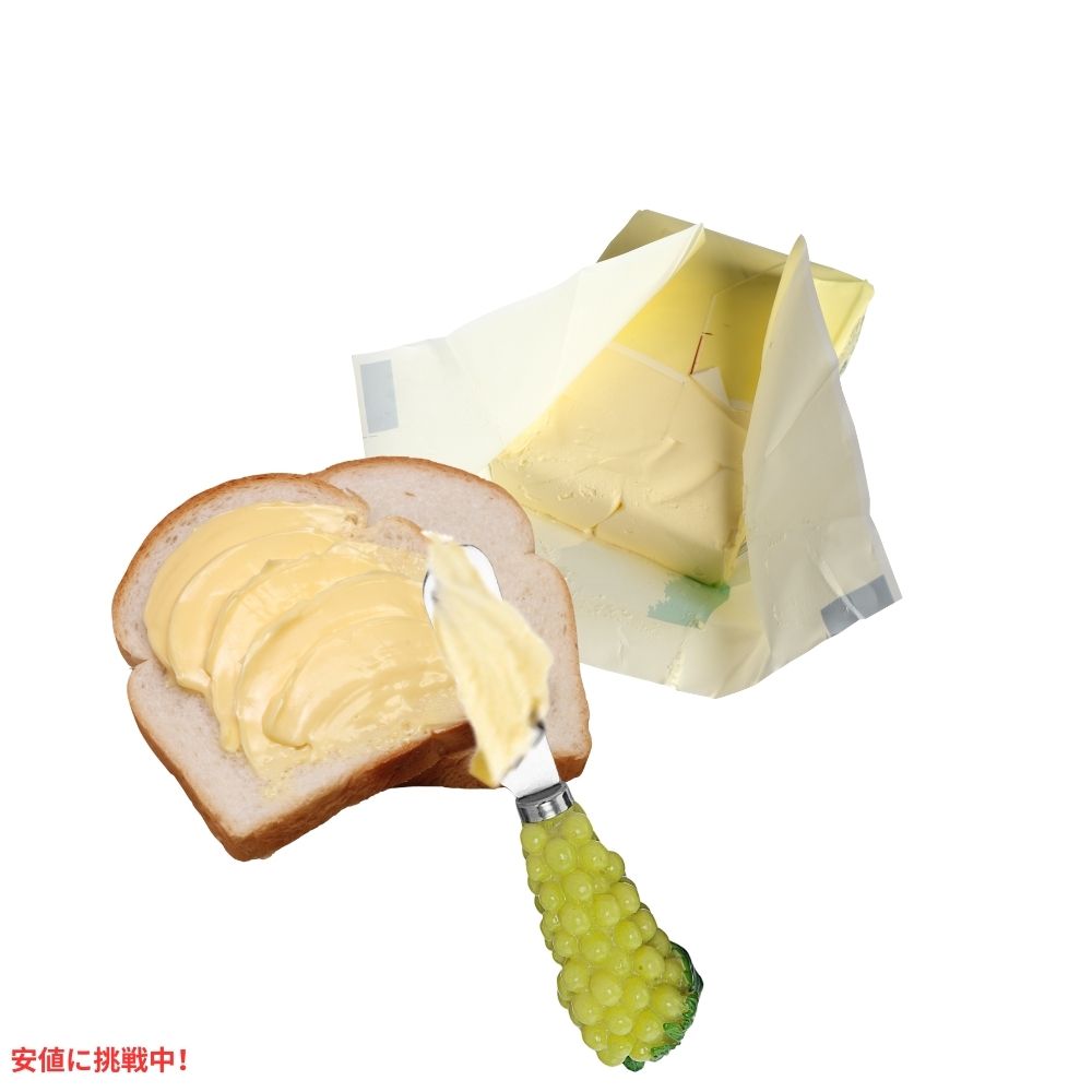 Wine Things バターナイフ アソートメント 4本セット 5インチ/12.7cm チーズスプレッダー バタースプレッダー Butter Spreader Knife Assorted 4-Piece 6