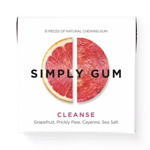 Simply Gum All Natural CLEANSE Gum /シンプリーガム　ナチュラル　クレンズガム 15個入り×6パック 1