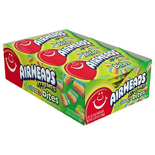 Airheads キャンディバー　Rainbow Berry, 2 Ounce (Bulk Pack of 18) 1