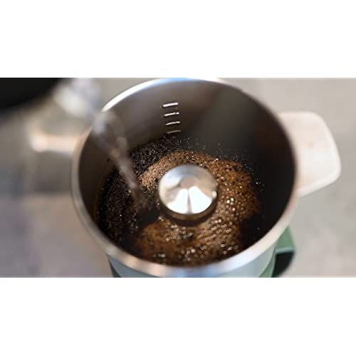 Stanley Camp Pour Over コーヒーブリューワーセット 伝ステンレススチールコーヒードリッパーコーン付き ペーパーレスで再利用可能 7