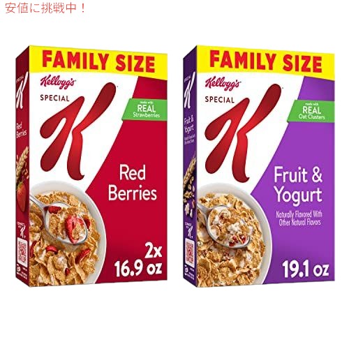 ケロッグのスペシャルK朝食用シリアル、バラエティパック 1
