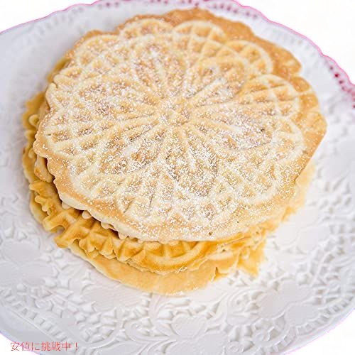 CucinaPro Non-Stick Pizzelle Baker, Black  アメリカーナがお届け! 4