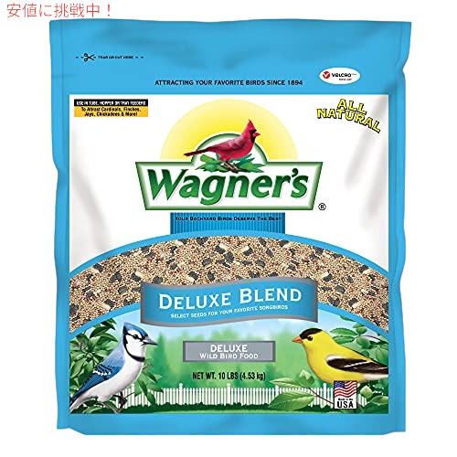 Wagner's 13008 デラックス ワイルド バード フード、10 ポンド バッグ 1