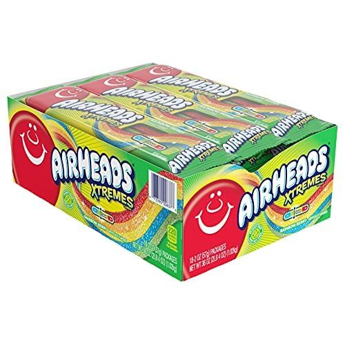 Airheads キャンディバー エクストリームベルト スイートサワーキャンディバー 2 oz (Pack of 18) 2