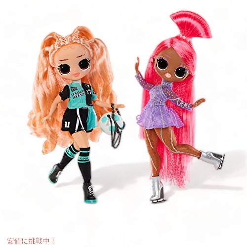 L.O.L Surprise LOL サプライズ  OMG スポーツ ファッション ドール Kicks Babe with 20 サプライズ 4
