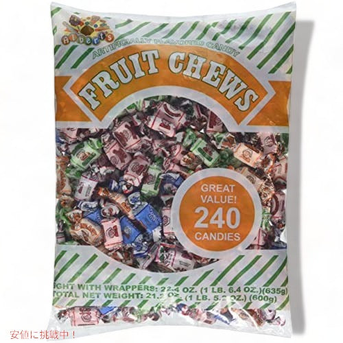 Albert's Chews Fruit Assorted Bag, 240 Piece, 21.2oz … 1