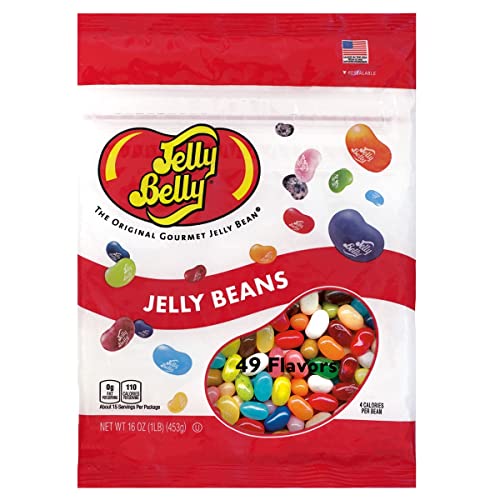 Jelly Belly 49 Assorted Flavors Jelly Beans - 1 ポンド (16 オンス) 1