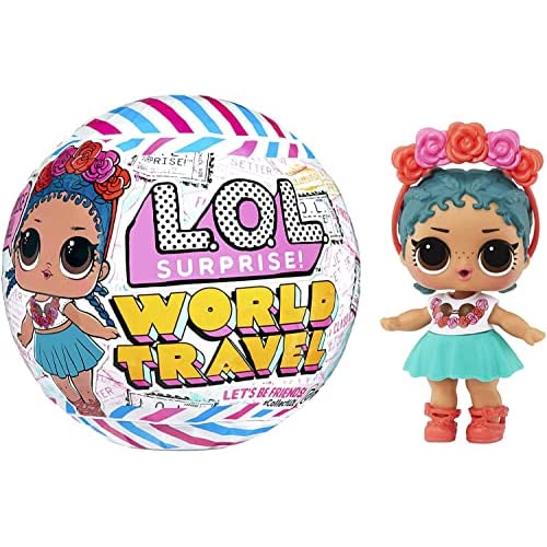 L.O.L Surprise LOL サプライズ  World Travel ドール 8つのサプライズ付き 4