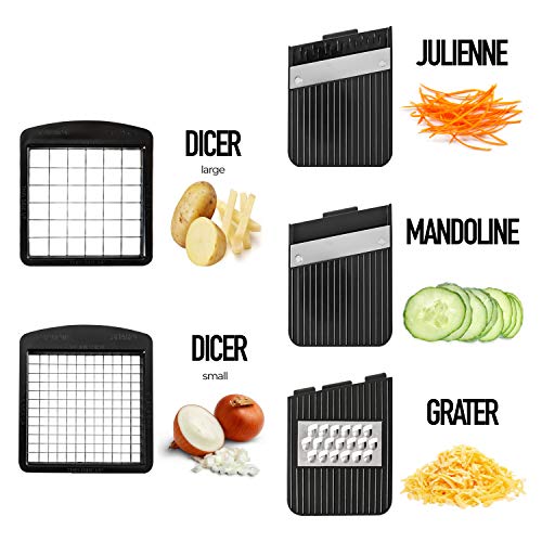 Fullstar オールインワン野菜チョッパー、マンドリン スライサー、チーズおろし器 2