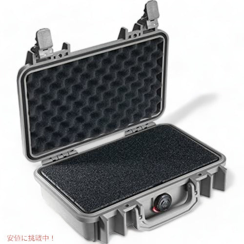 Pelican 1170 ケース フォーム付き (シルバー) 2