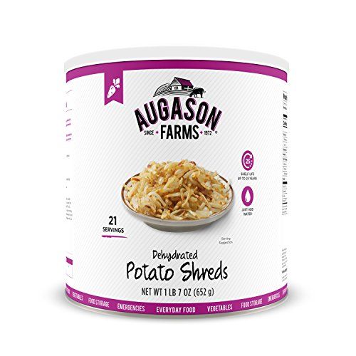 Augason Farms  ドライポテトシュレッド1lb7 oz No. 10 Can 1