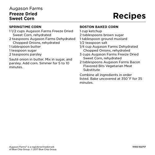 Augason Farms Freeze Dried Sweet Corn 1 lb No. 10 Can 4