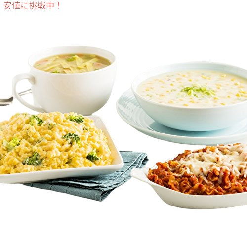 Augason Farms ランチとディナー バラエティ ペール 緊急食料供給 4ガロン ペール 5