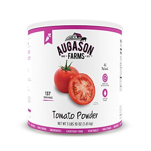Augason Farms  トマトパウダー緊急食料貯蔵3ポンド10オンス0缶 1
