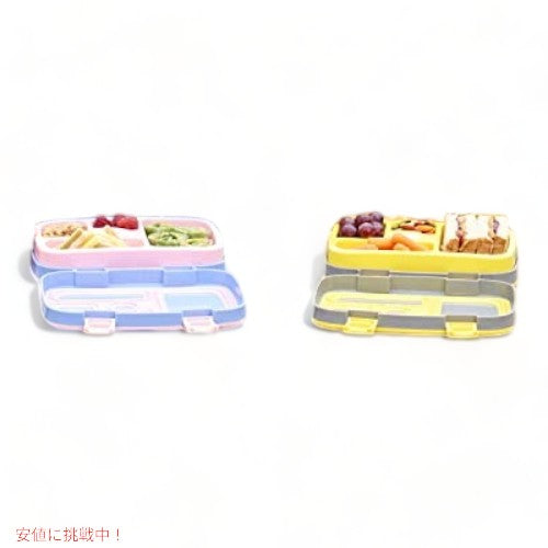 Bentgo ベントゴー Kids Prints 漏れ防止 5コンパートメント (建設トラック) 2