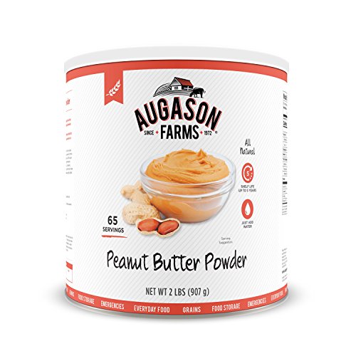 Augason Farms ピーナッツ バター パウダー 2 ポンド No. 10 缶 1