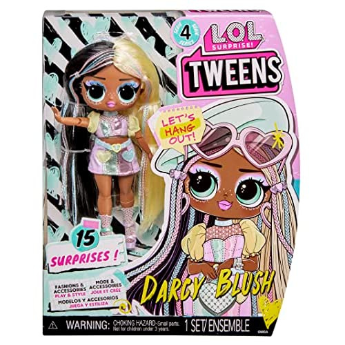 L.O.L Surprise LOL サプライズ  トゥイーン シリーズ 4 ファッションドール ダーシー ブラッシュ 15個のサプライズ 5