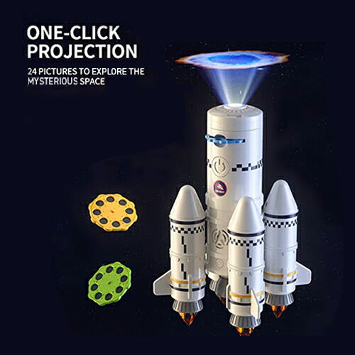 TEMI スペースシャトルロケットのおもちゃ子供用科学教育玩具 5-in-1 STEM航空宇宙おもちゃ 2人の宇宙飛行士 1