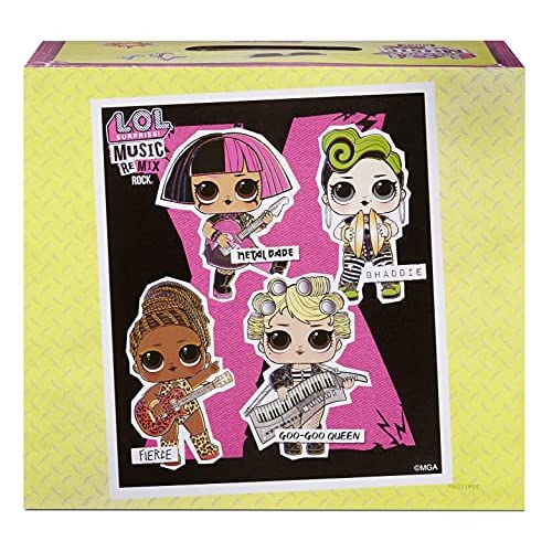 L.O.L Surprise LOL サプライズ  Remix Rock Dolls Lil Sisters 楽器を含む7つのサプライズ付き 6