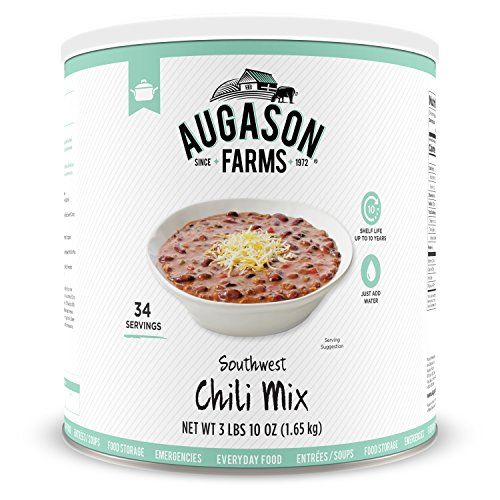 Augason Farms Southwest Chili MixNetwt。 3ポンド10オンス（1.65 kg） 1