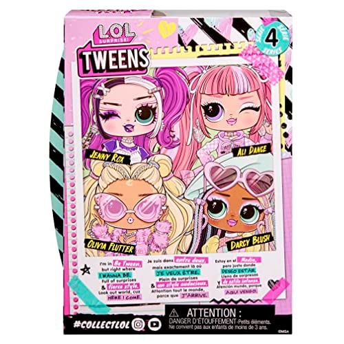 L.O.L Surprise LOL サプライズ  トゥイーン シリーズ 4 ファッションドール ダーシー ブラッシュ 15個のサプライズ 6