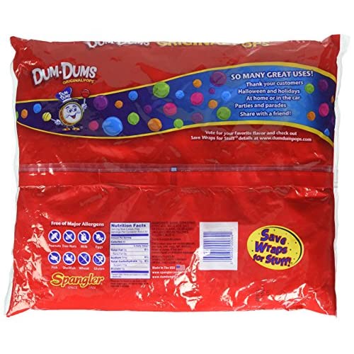 Dum Dum Pops 180 ct バッグ - アソート フレーバー 5