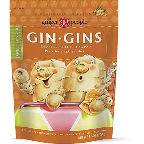 The Ginger People Gin Gins Drops, Ginger Spice, 3.5oz … 1