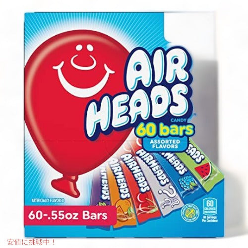 Airheads キャンディバー バラエティボックス　60個入り 2