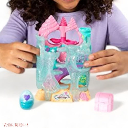 Hatchimals CollEGGtibles、コーラルキャッスルプレイセット 4
