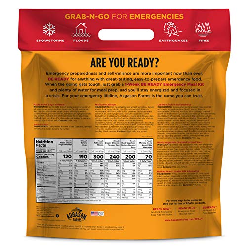 Augason Farms BE Ready 1 週間の緊急食料供給  25 年の貯蔵寿命 2